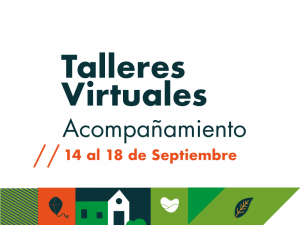 Talleres virtuales del 14 al 18 de septiembre