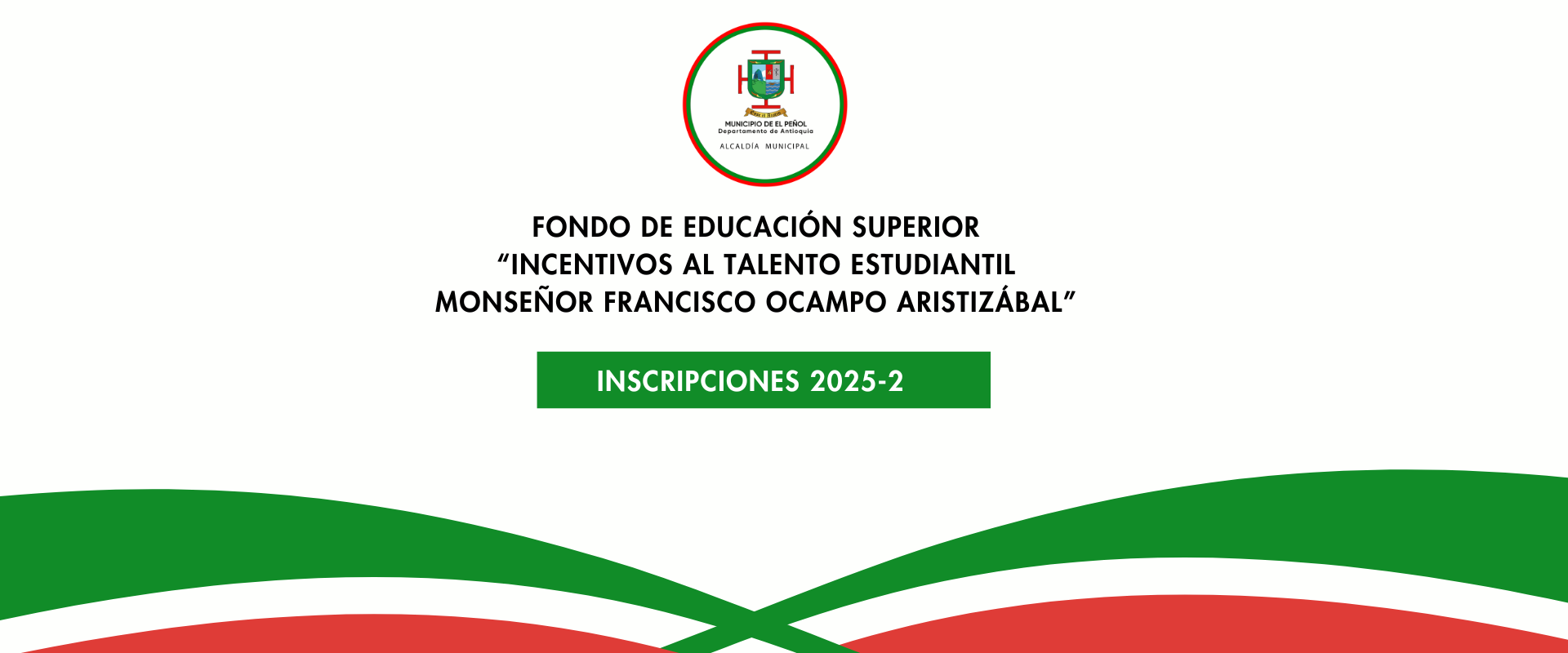 Banner El Penol - Fondo Educación Superior El Peñol Corporación Gilberto Echeverri mejía